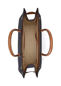 Print Canvas Large Devyn Tote Bag