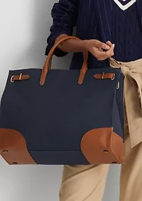 Print Canvas Large Devyn Tote Bag