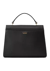 Leather Medium Farrah Satchel