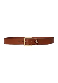 Logo-Keeper Leather Belt