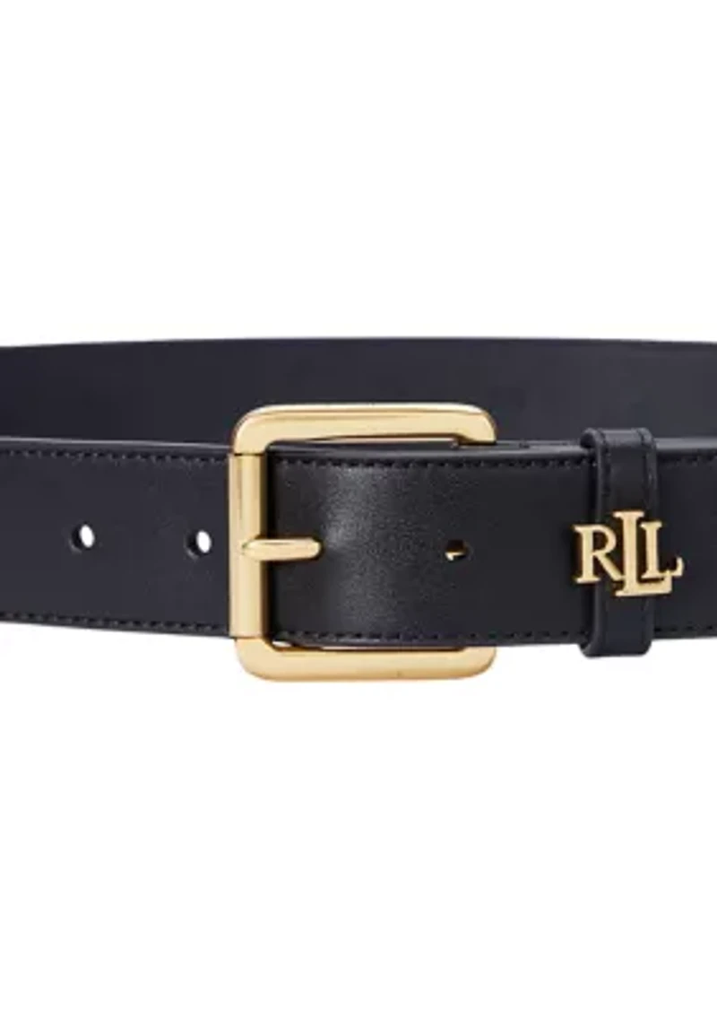 Logo-Keeper Leather Belt