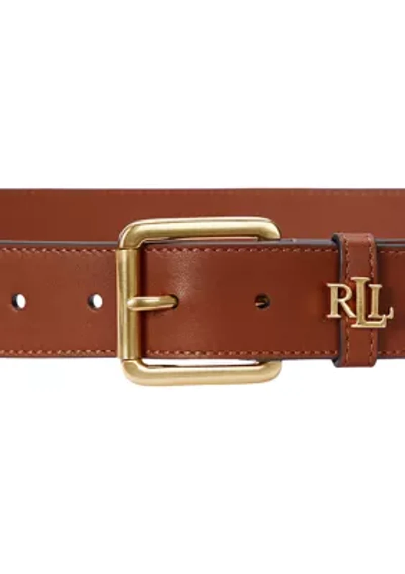 Logo-Keeper Leather Belt
