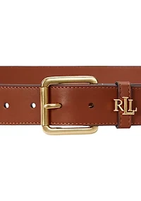 Logo-Keeper Leather Belt
