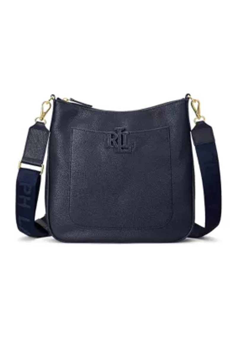 Pebbled Leather Large Cameryn Crossbody