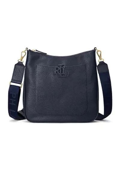 Pebbled Leather Large Cameryn Crossbody