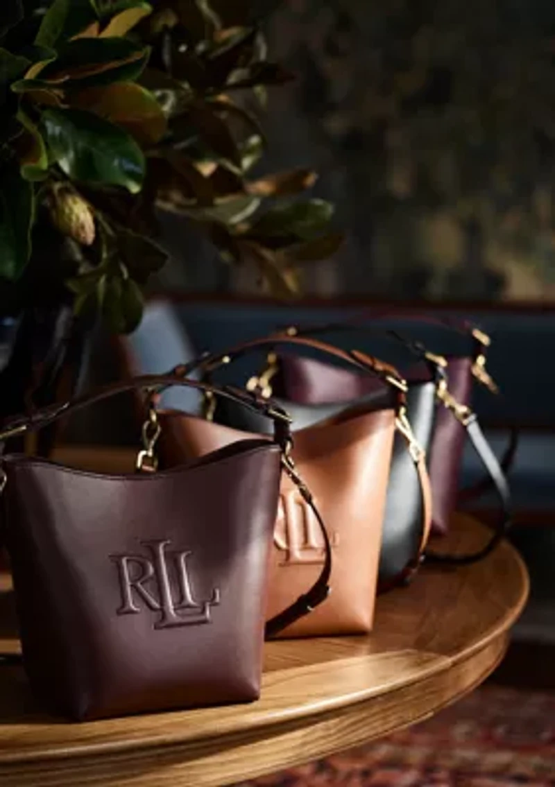 Leather Medium Witley Bucket Bag