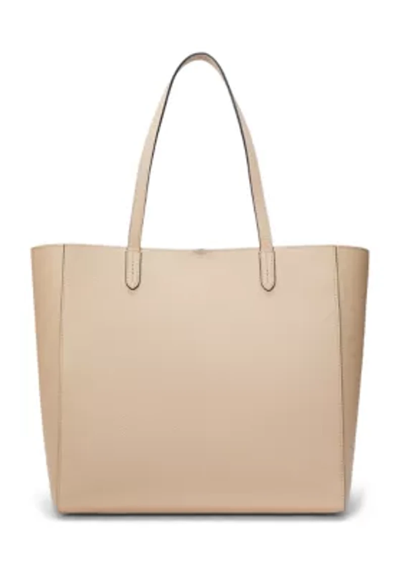 Pebbled Leather Large Cameryn Tote Bag