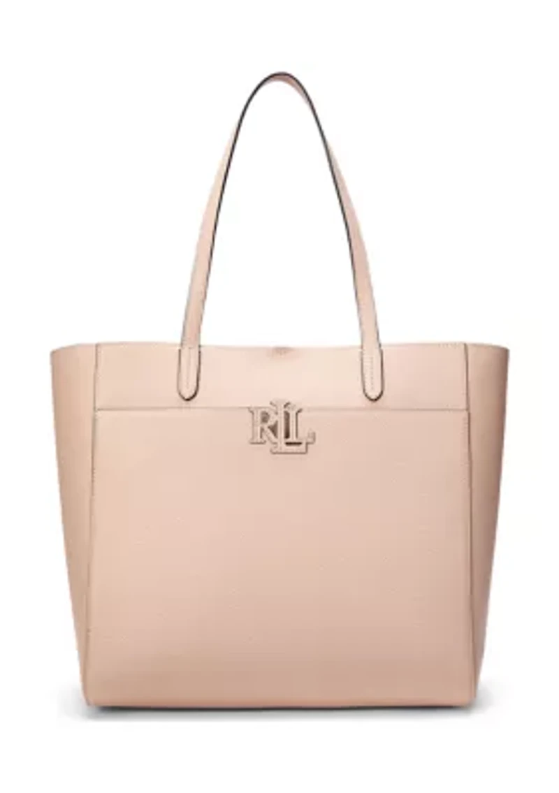 Pebbled Leather Large Cameryn Tote Bag