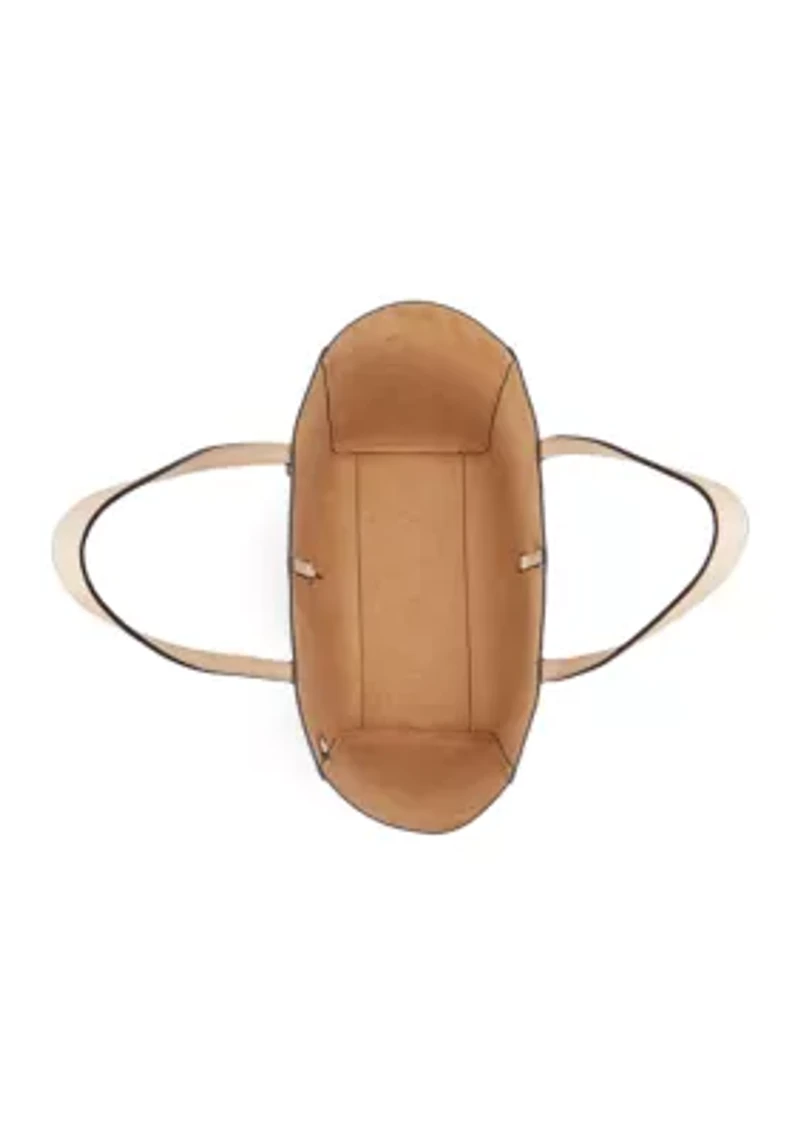 Pebbled Leather Large Cameryn Tote Bag