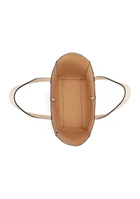 Pebbled Leather Large Cameryn Tote Bag