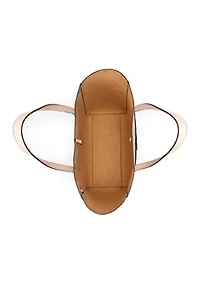 Pebbled Leather Large Cameryn Tote Bag