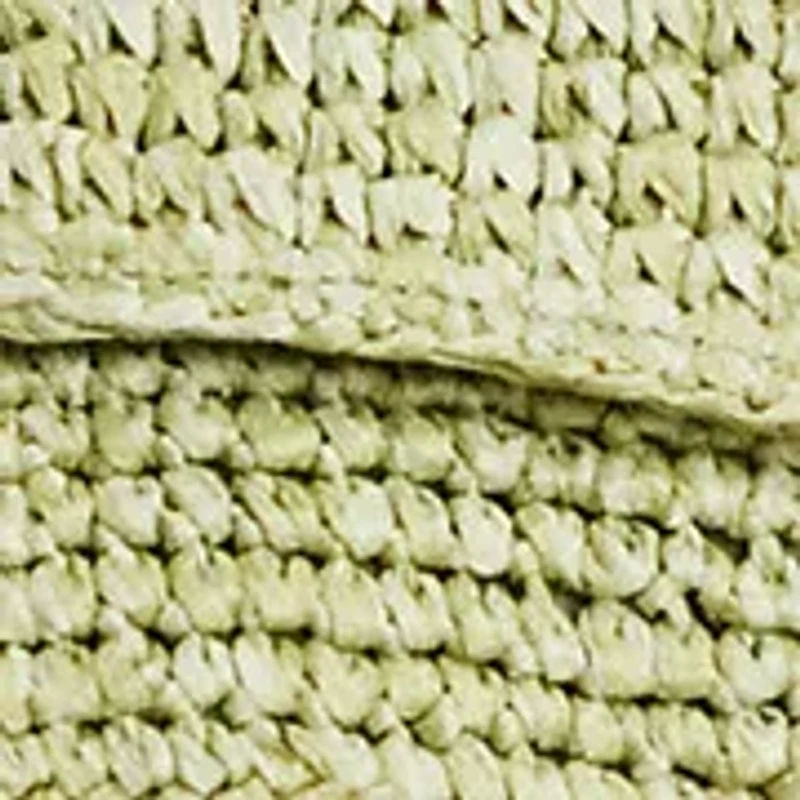 Mélange Woven Straw Medium Sophee Bag