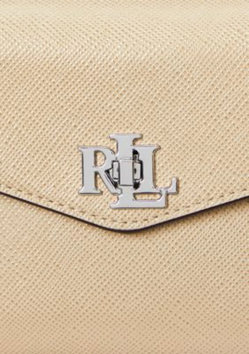 Crosshatch Leather Small Farrah Satchel
