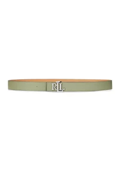 Logo Reversible Leather Belt