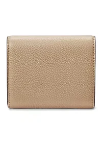 Pebbled Small Cameryn Flap Wallet