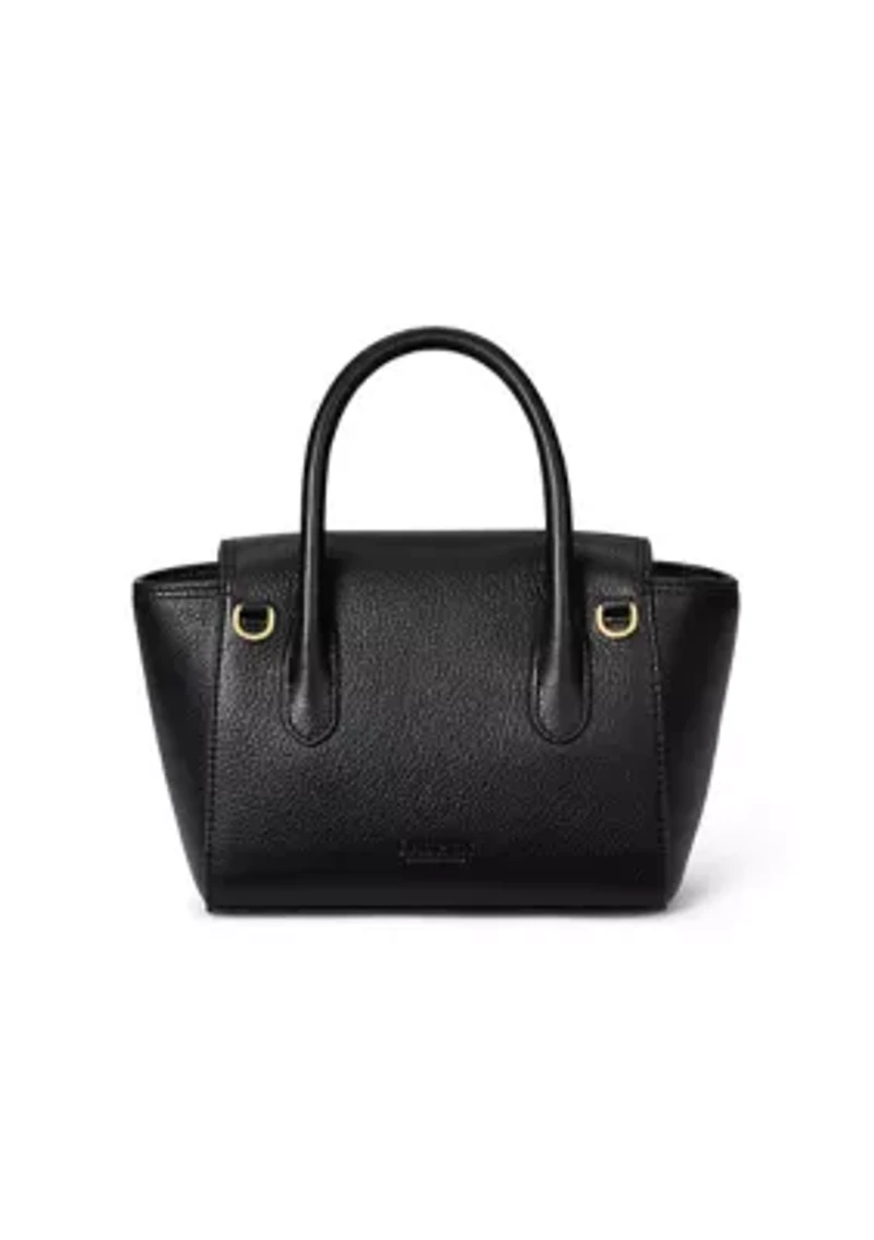 Pebbled Leather Small Tanner Satchel