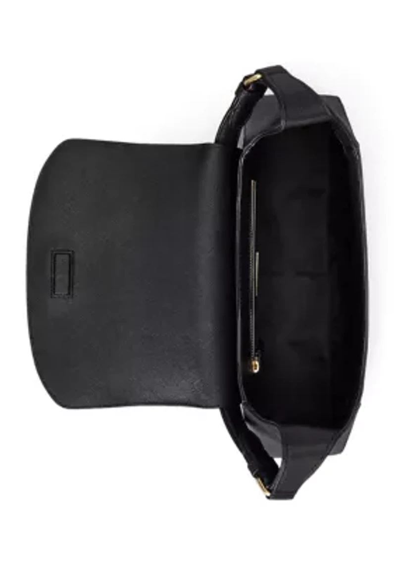 Crosshatch Medium Schylar Shoulder Bag