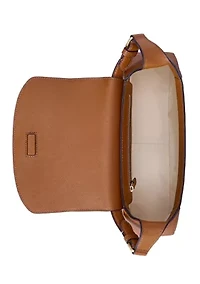 Crosshatch Medium Schylar Shoulder Bag