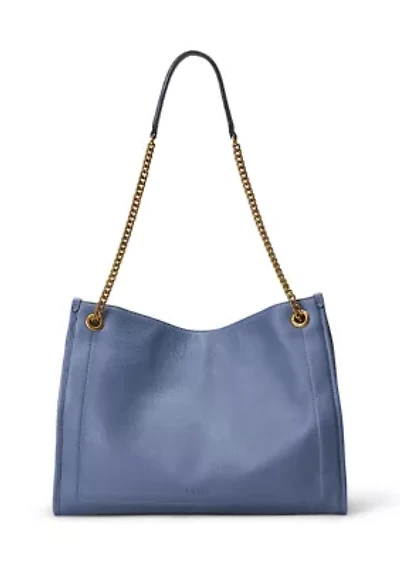 Pebbled Leather Large Bradley Tote Bag