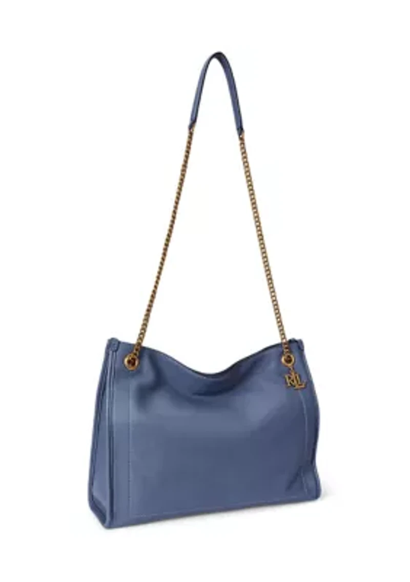 Pebbled Leather Large Bradley Tote Bag