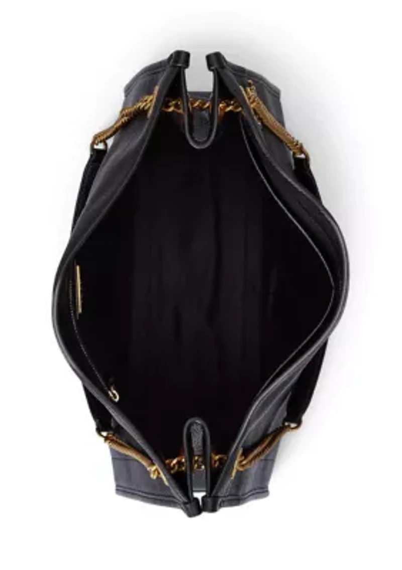 Pebbled Leather Large Bradley Tote Bag
