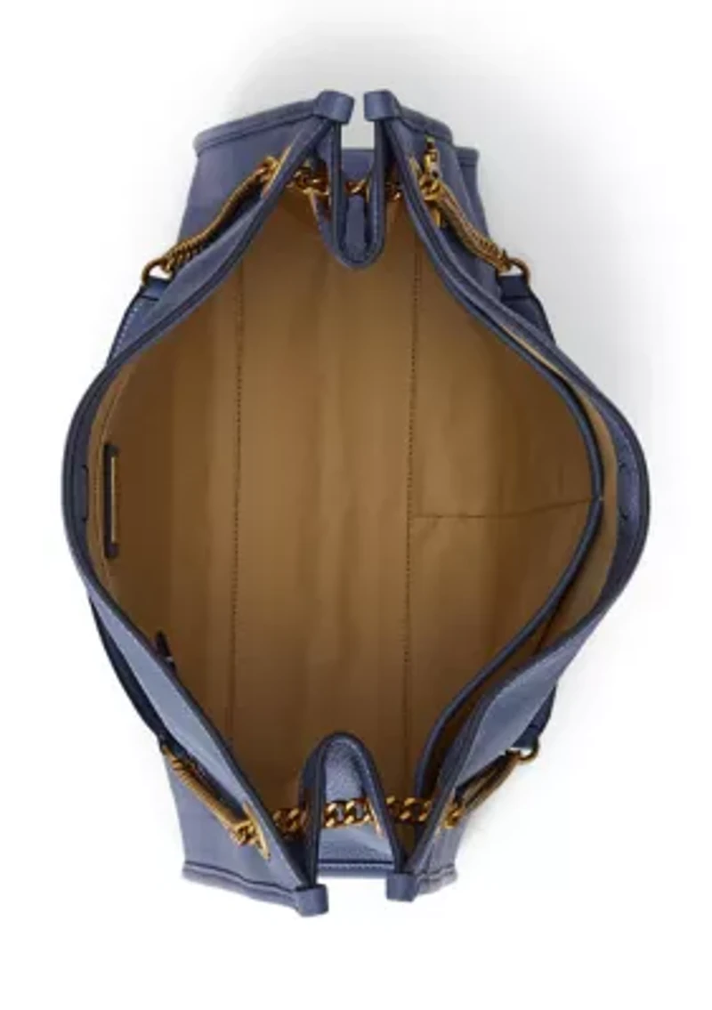 Pebbled Leather Large Bradley Tote Bag