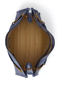 Pebbled Leather Large Bradley Tote Bag