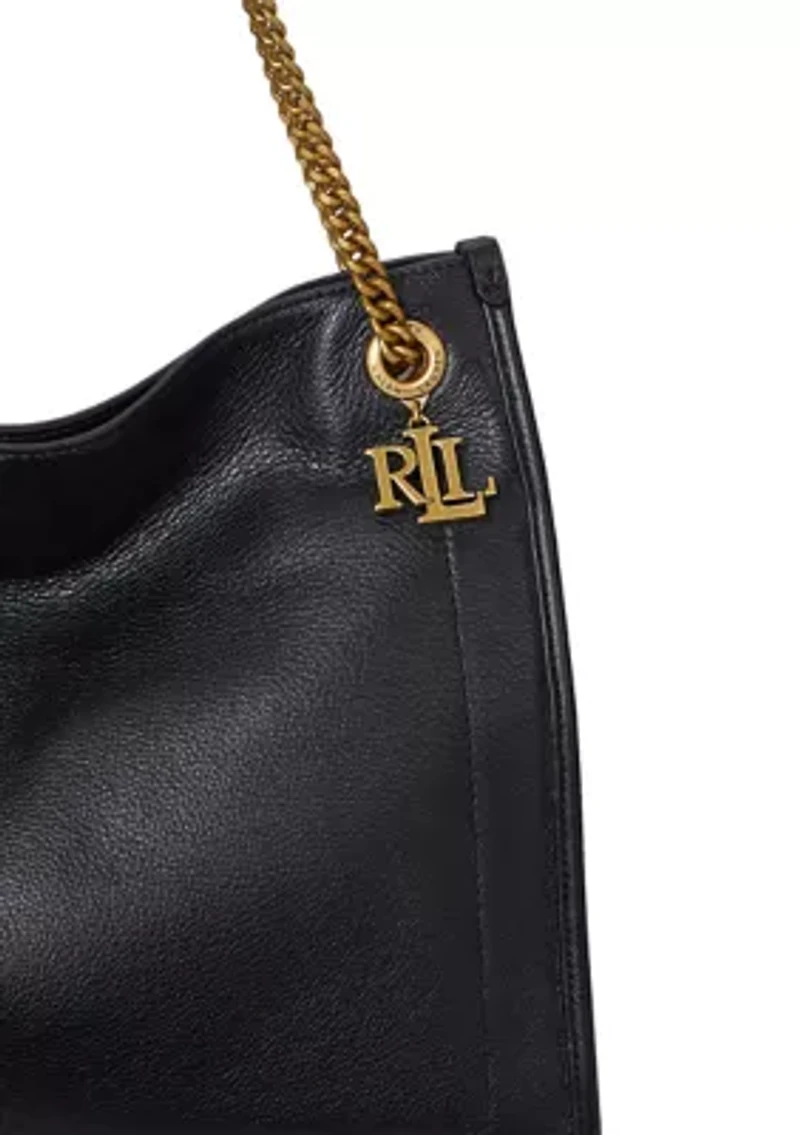Pebbled Leather Large Bradley Tote Bag