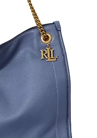 Pebbled Leather Large Bradley Tote Bag