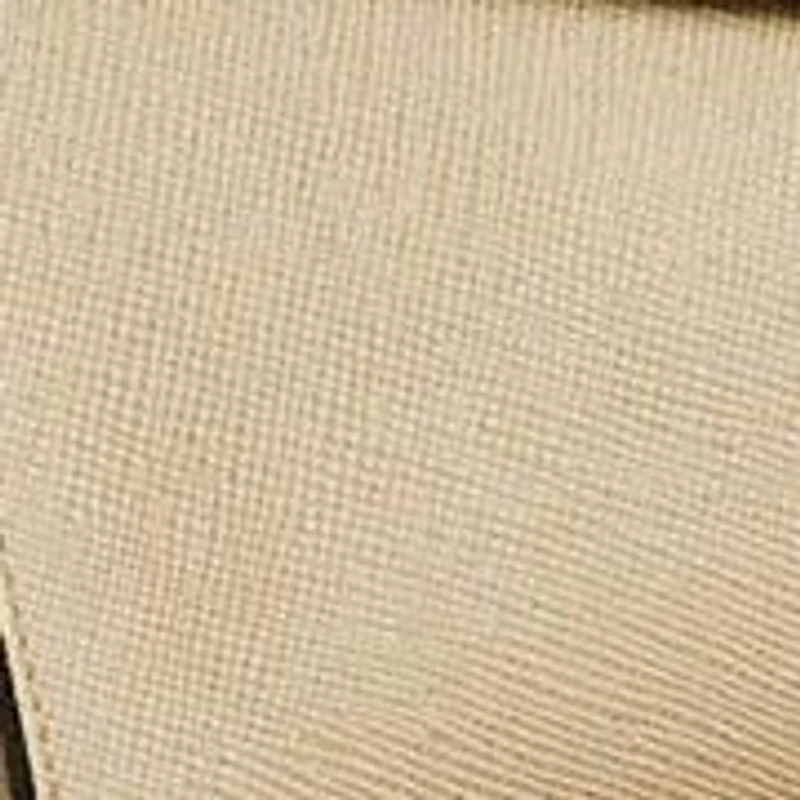 Crosshatch Leather Large Farrah Satchel