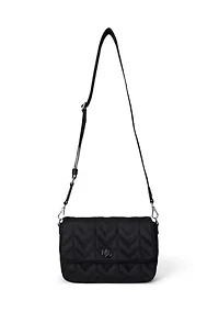 Crosshatch Medium Schylar Shoulder Bag