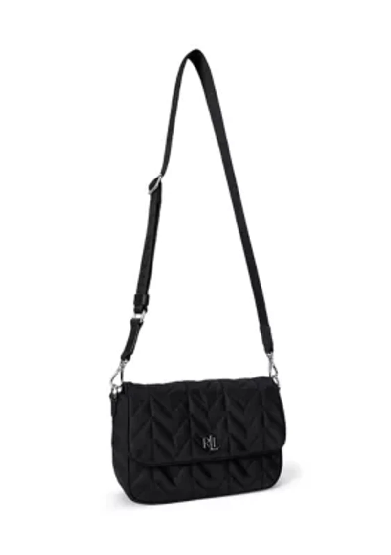 Crosshatch Medium Schylar Shoulder Bag