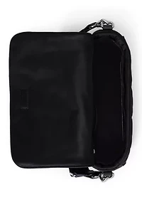 Crosshatch Medium Schylar Shoulder Bag