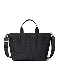 Quilted Extra Large Stevie Zip Tote Bag