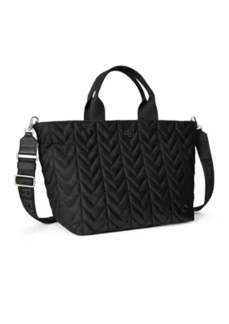 Quilted Extra Large Stevie Zip Tote Bag