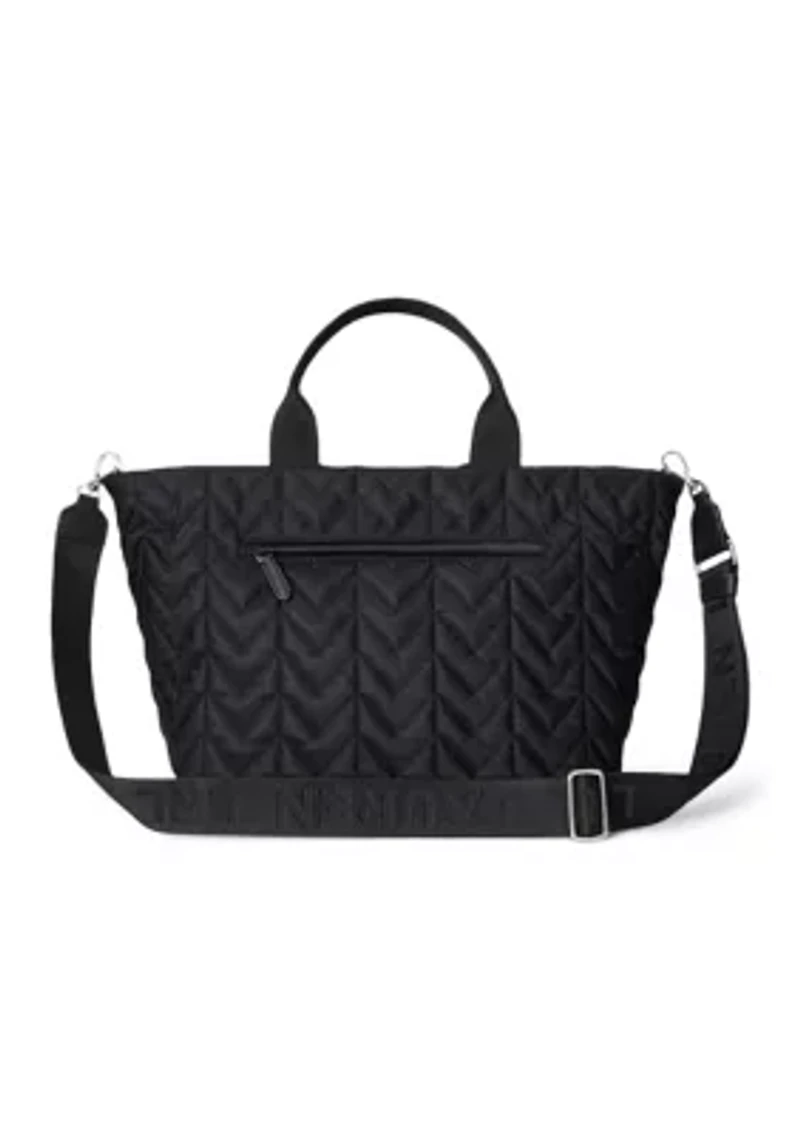 Quilted Extra Large Stevie Zip Tote Bag