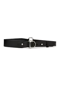 Equestrian D-Ring Leather Belt