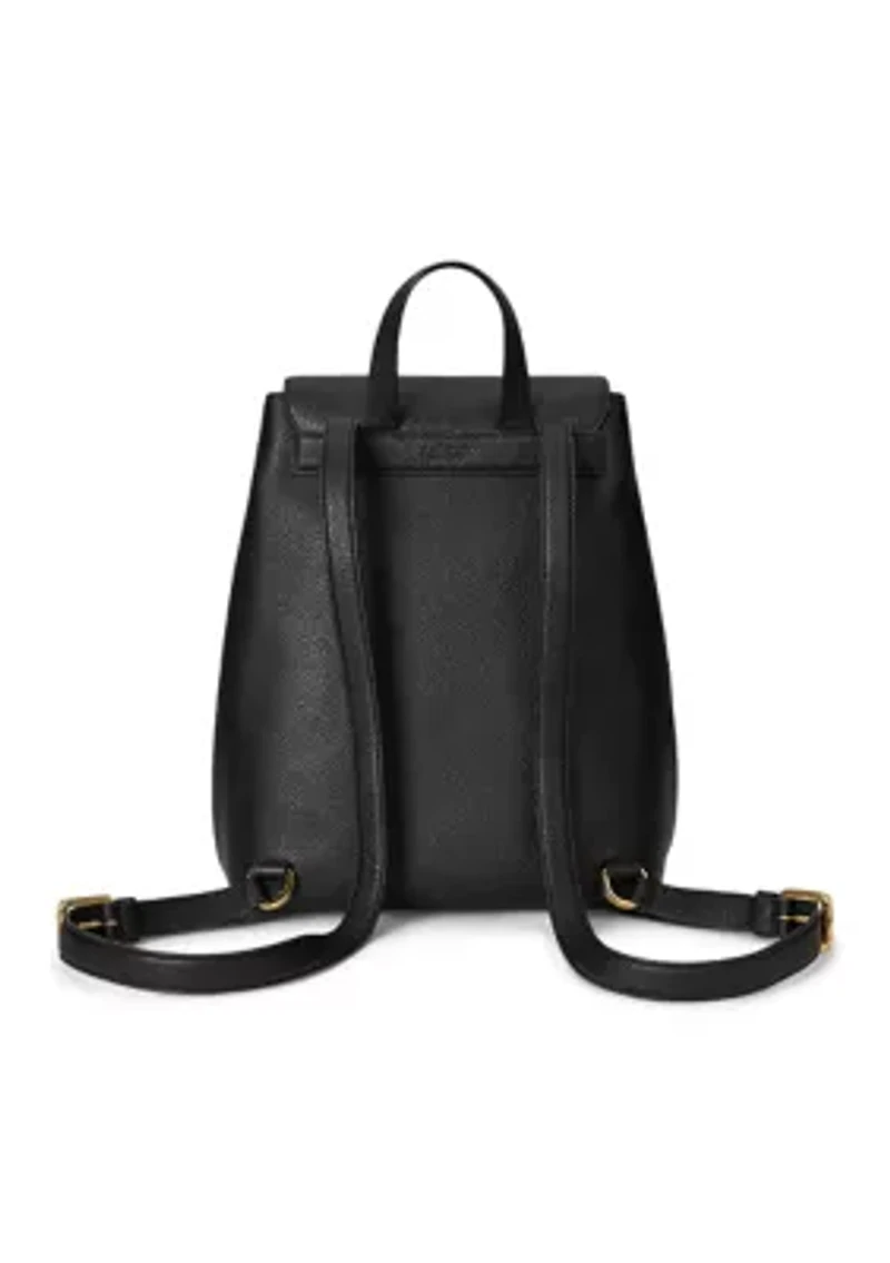 Pebbled Leather Medium Cameryn Backpack