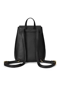 Pebbled Leather Medium Cameryn Backpack