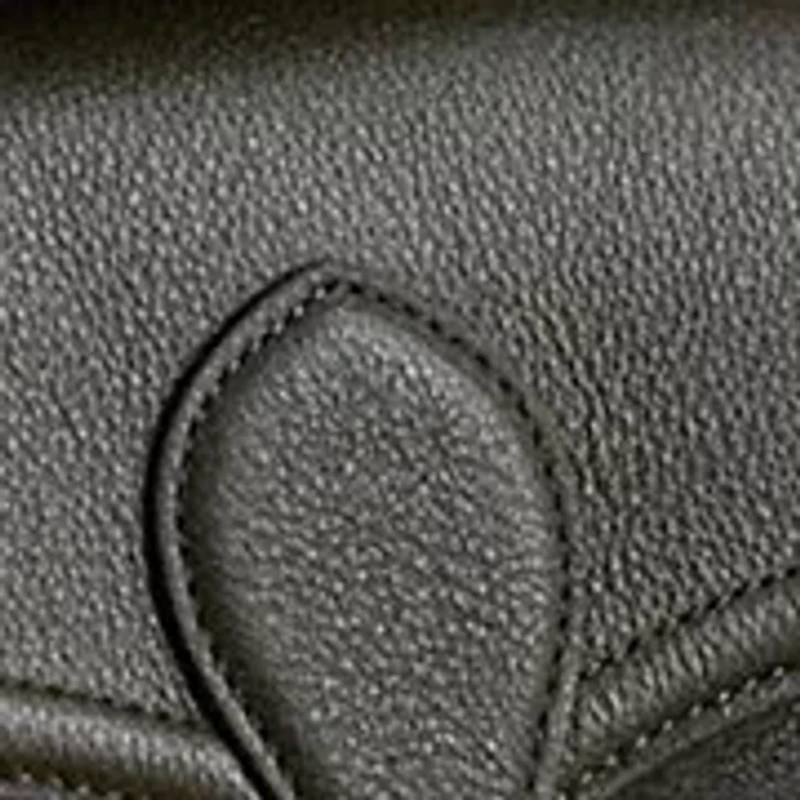 Pebbled Leather Bradley Crossbody Wallet