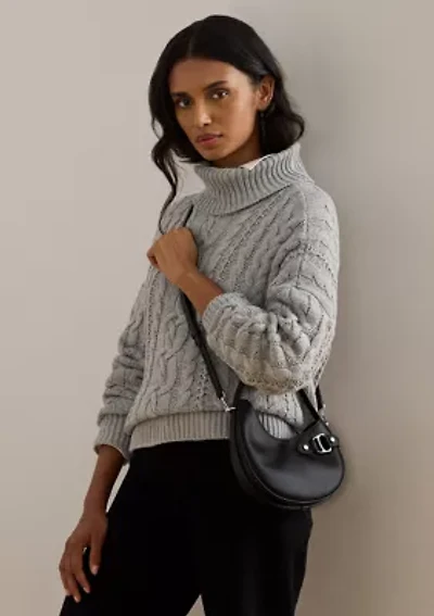 Leather Small Tasha Crossbody Bag