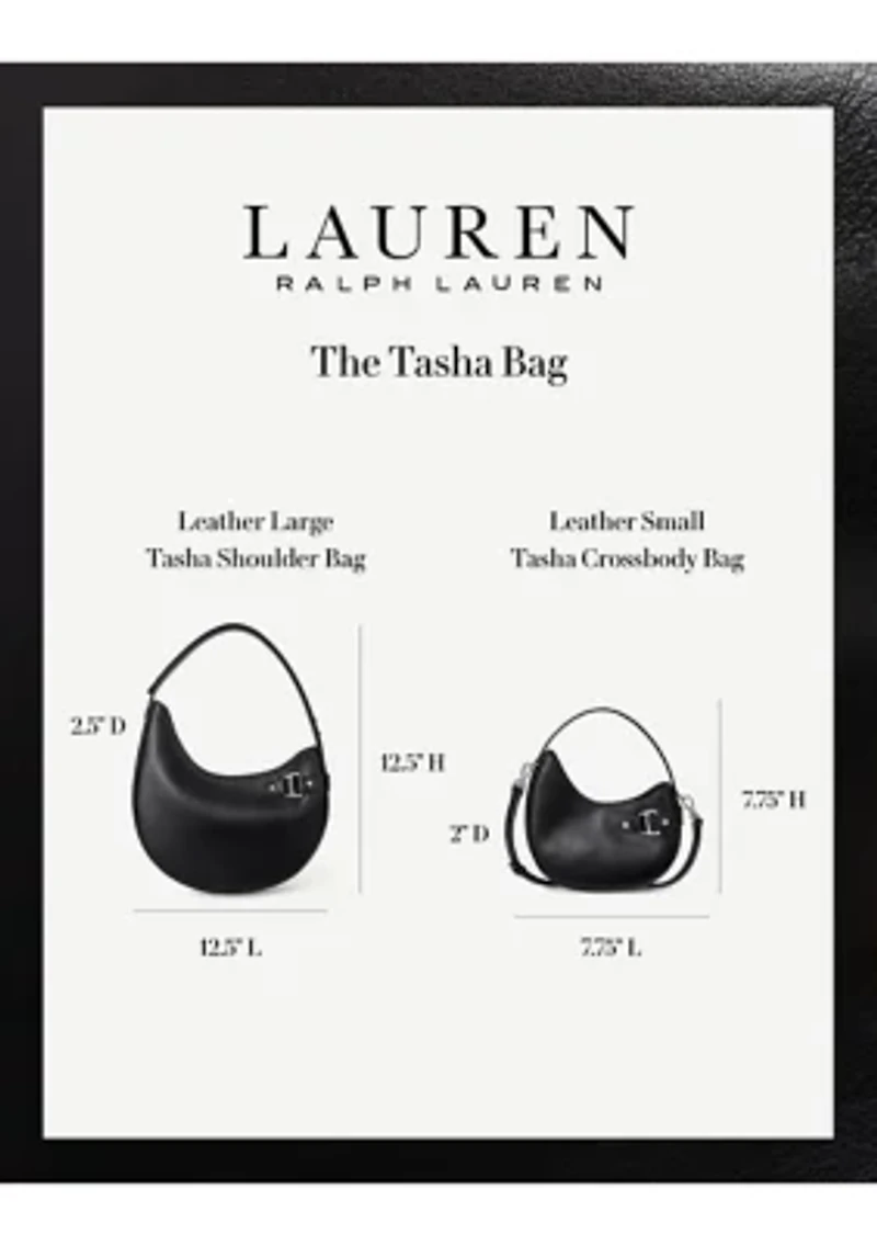 Leather Small Tasha Crossbody Bag
