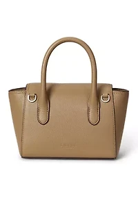 Pebbled Leather Small Tanner Satchel