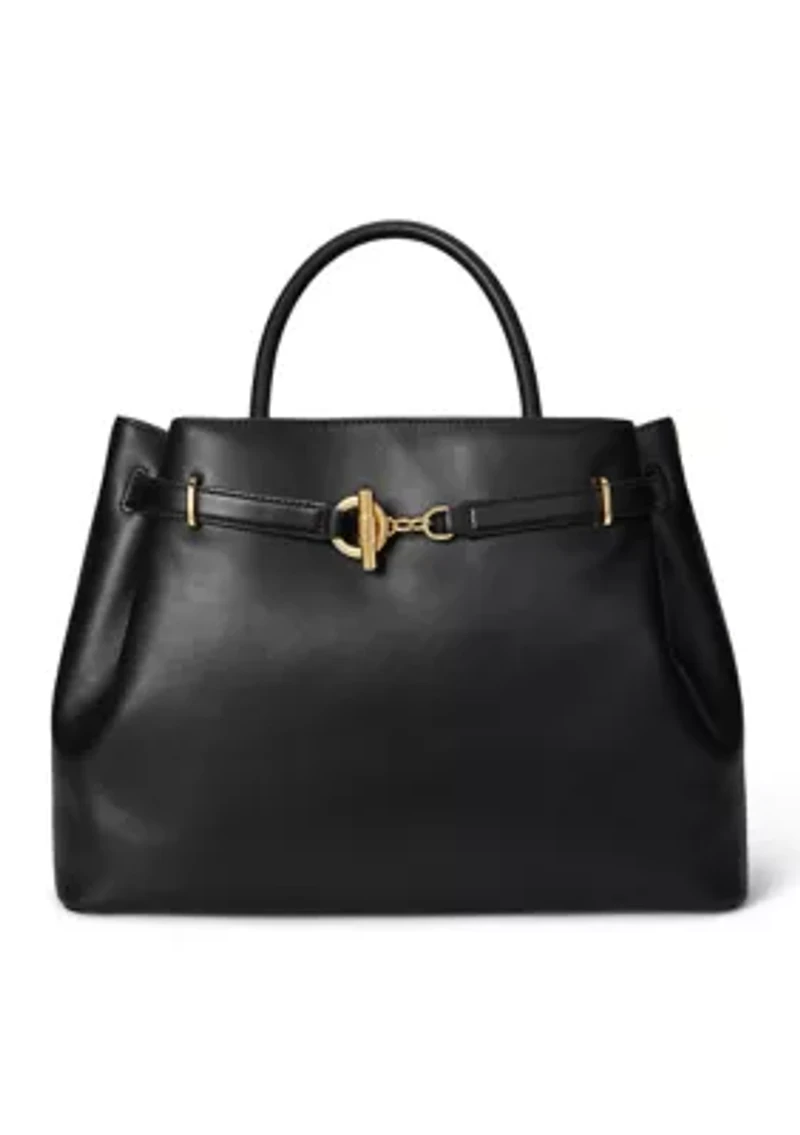 Leather Large Blaike Satchel