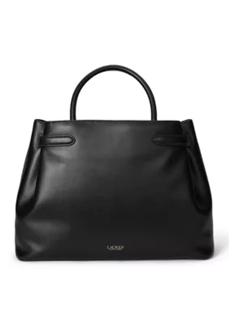 Leather Large Blaike Satchel