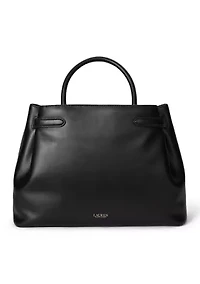 Leather Large Blaike Satchel