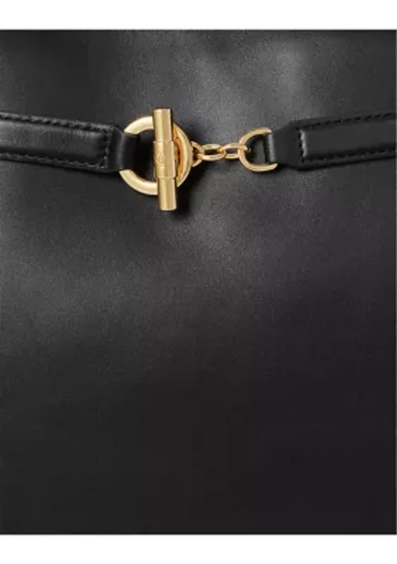 Leather Large Blaike Satchel