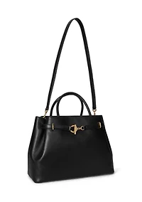 Leather Large Blaike Satchel