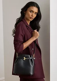 Leather Medium Blaike Bucket Bag