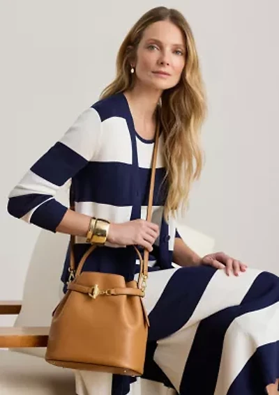 Leather Medium Blaike Bucket Bag